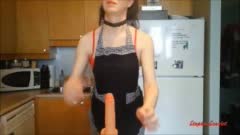 Stephie Scarlet – Tgirl Stepmom MILF POV Blowjob and Cumshot